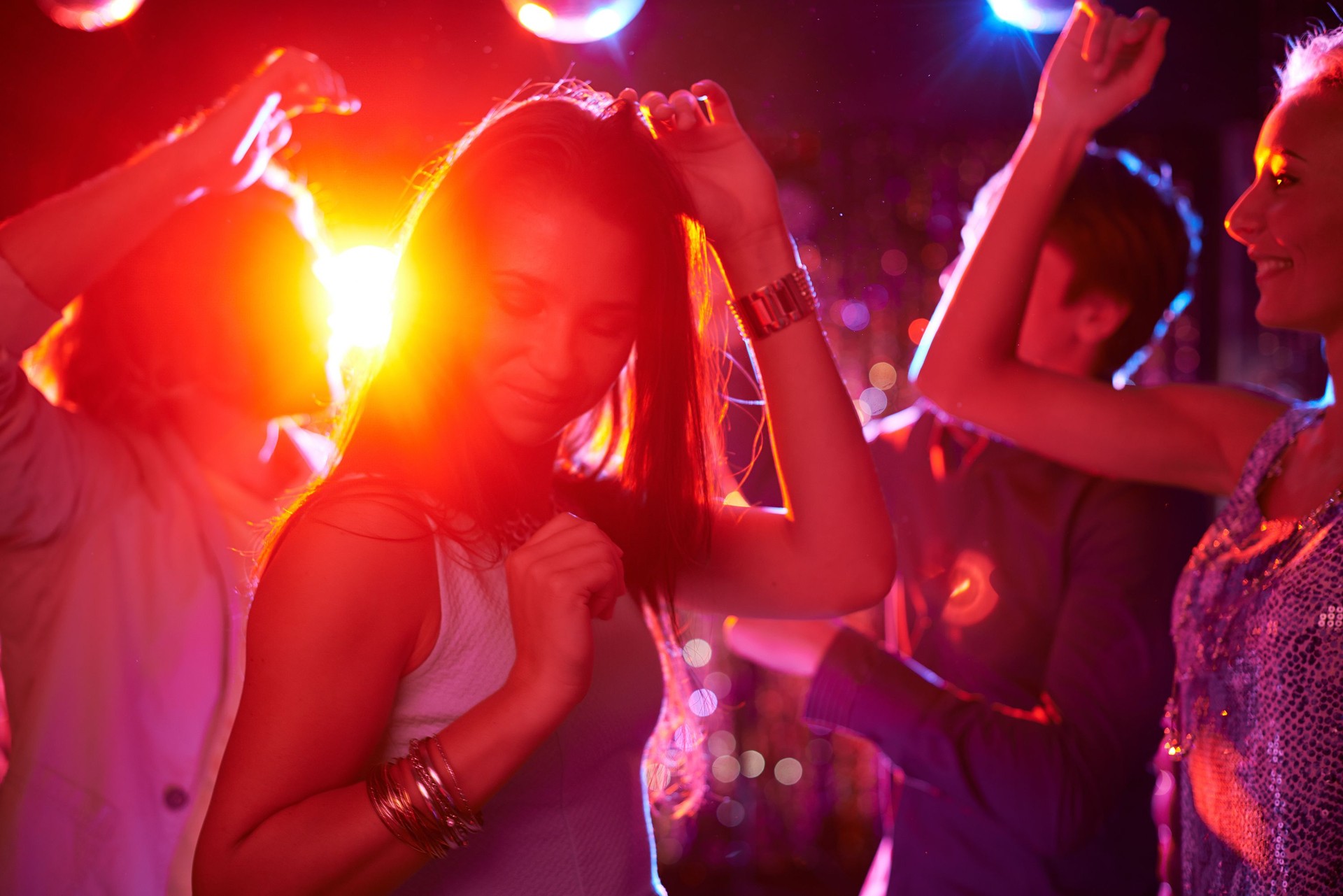 Girls dancing